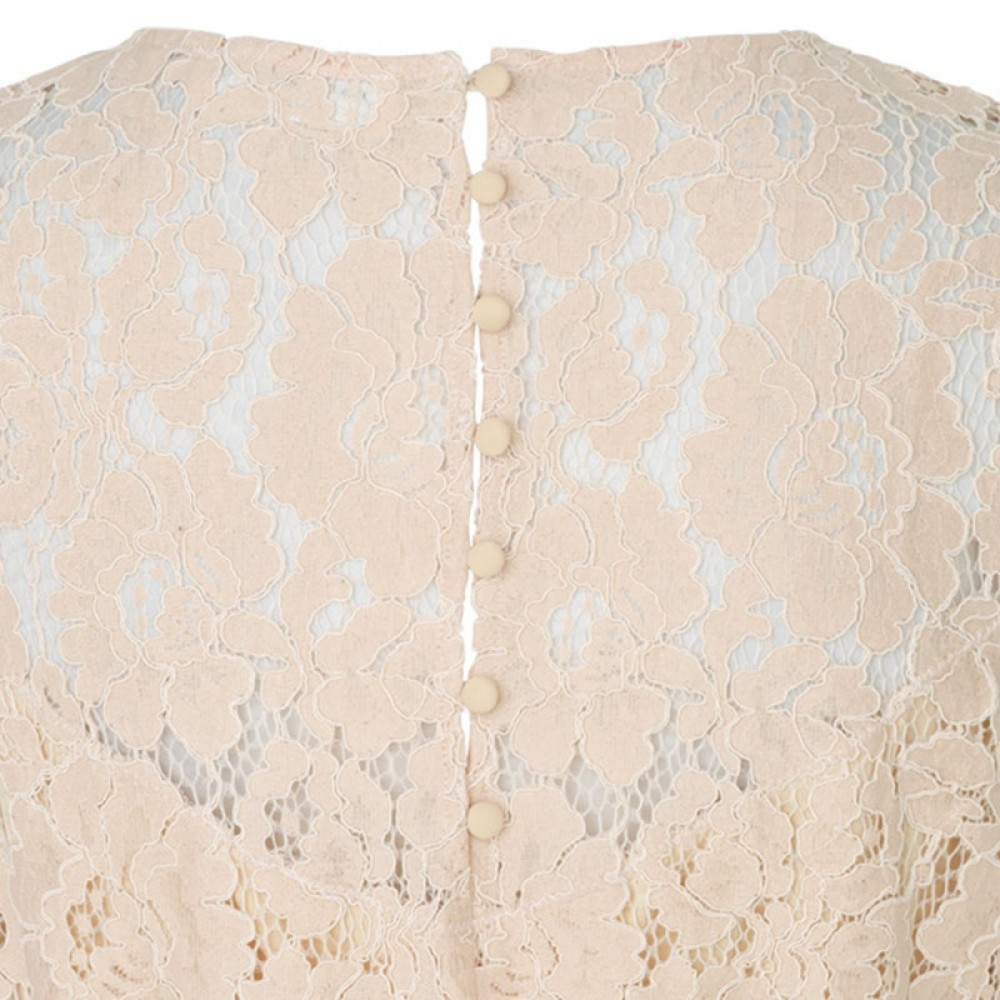 Rosemunde kjole - Blonde Dress, Whisper Beige