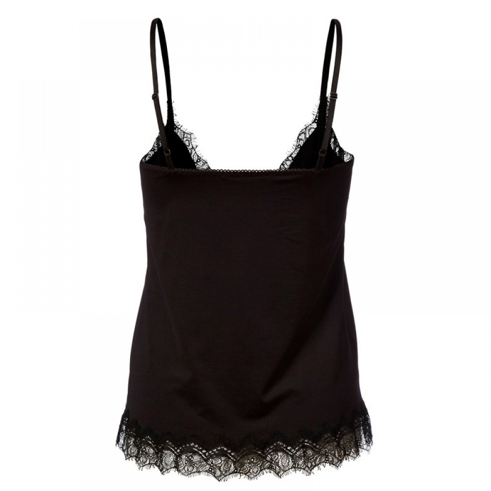 Rosemunde top - Strap Top, Black