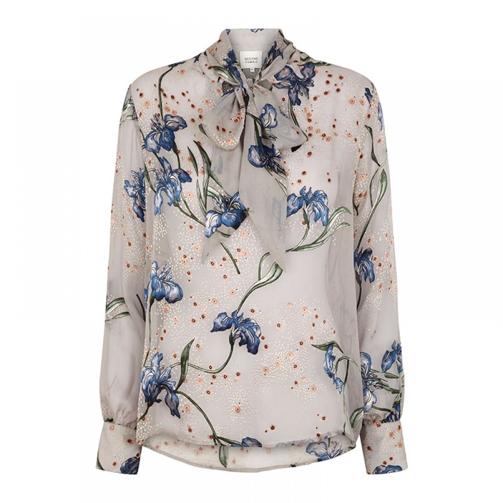 Second Female bluse - Amaryllis Blouse, Brunnera Blue
