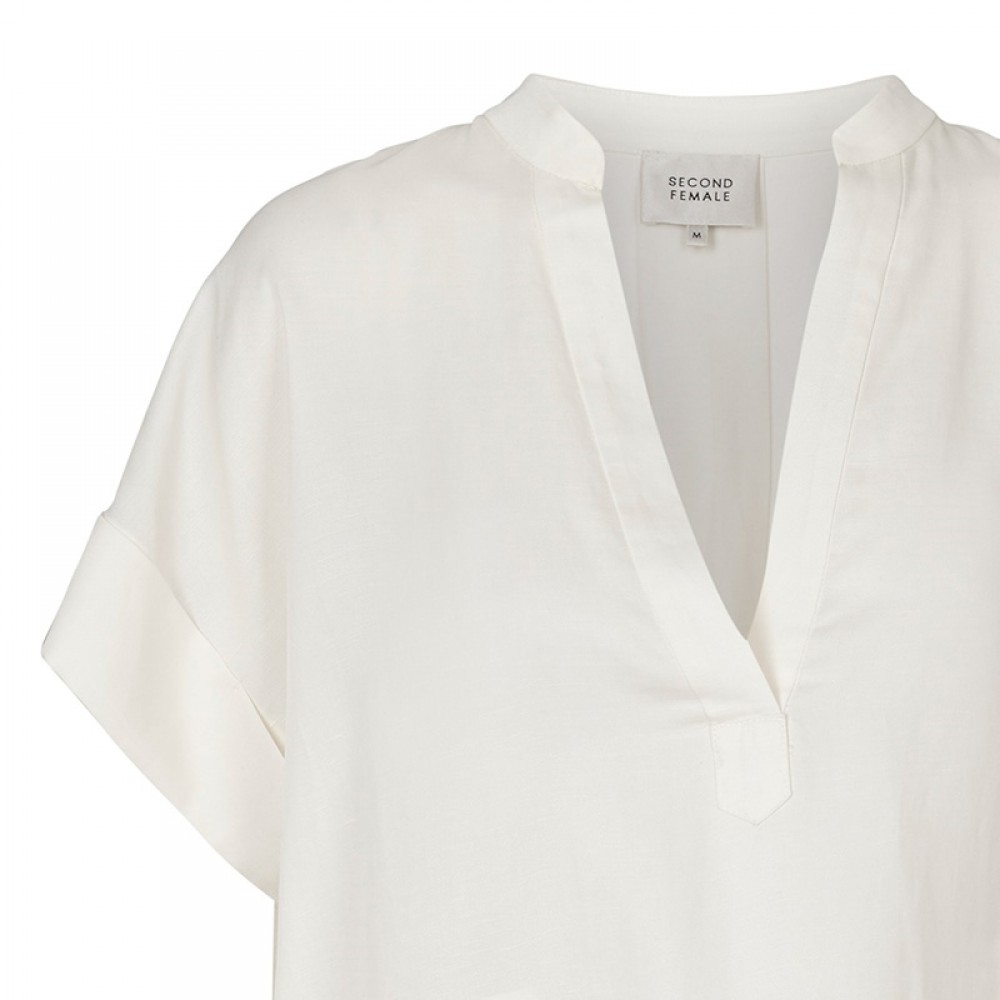 Second Female kjole - Diadra Tunic, White