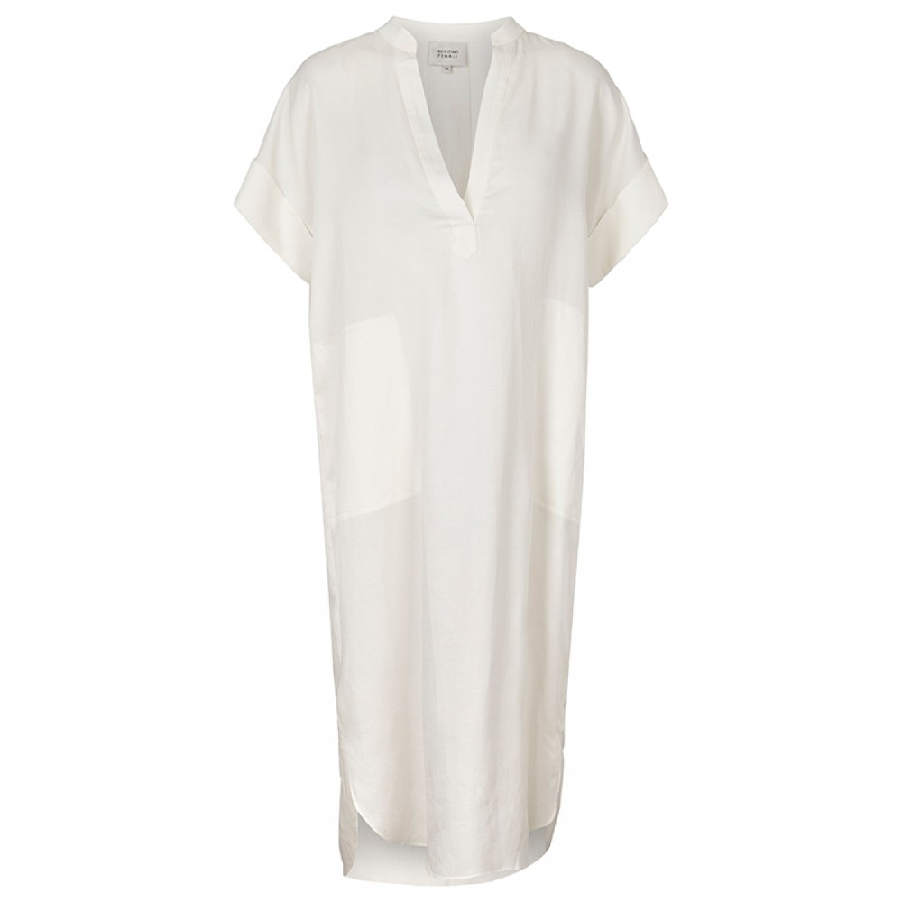 Second Female kjole - Diadra Tunic, White