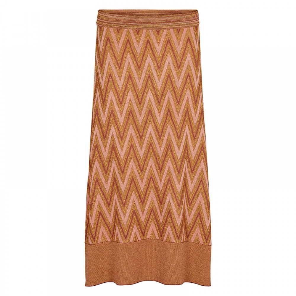 Second Female nederdel - Bea Knit Skirt, Autumn Leaf 