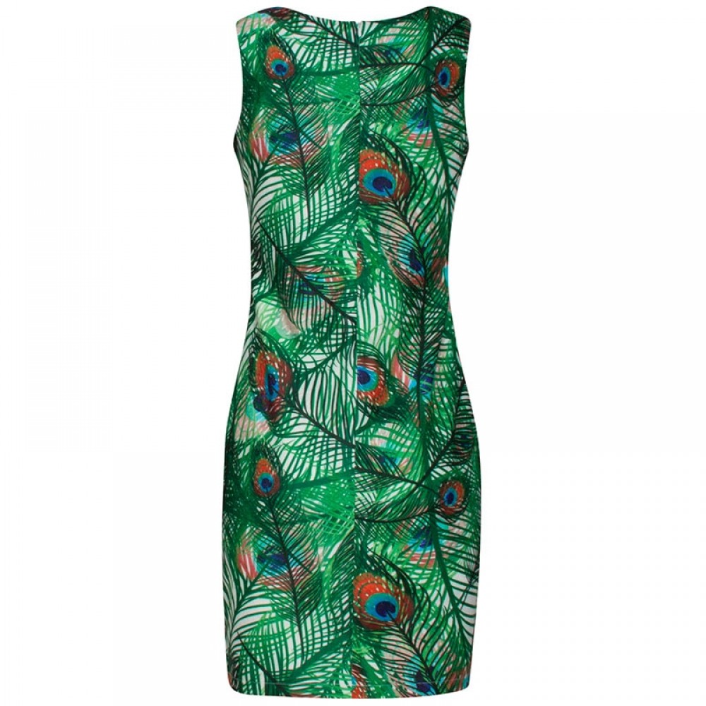 Smashed Lemon kjole - 19171 Dress, Green 