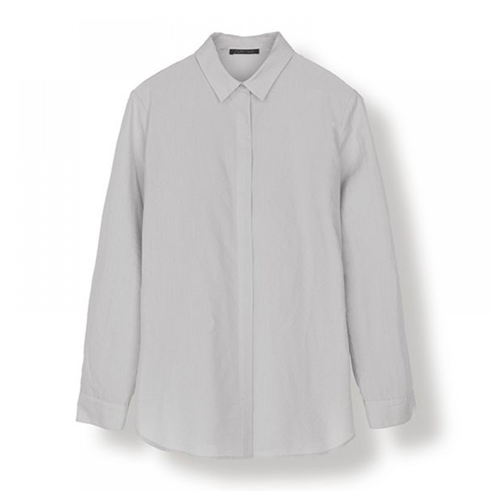 Stella Nova skjorte - Vanja Shirt, Pale Grey
