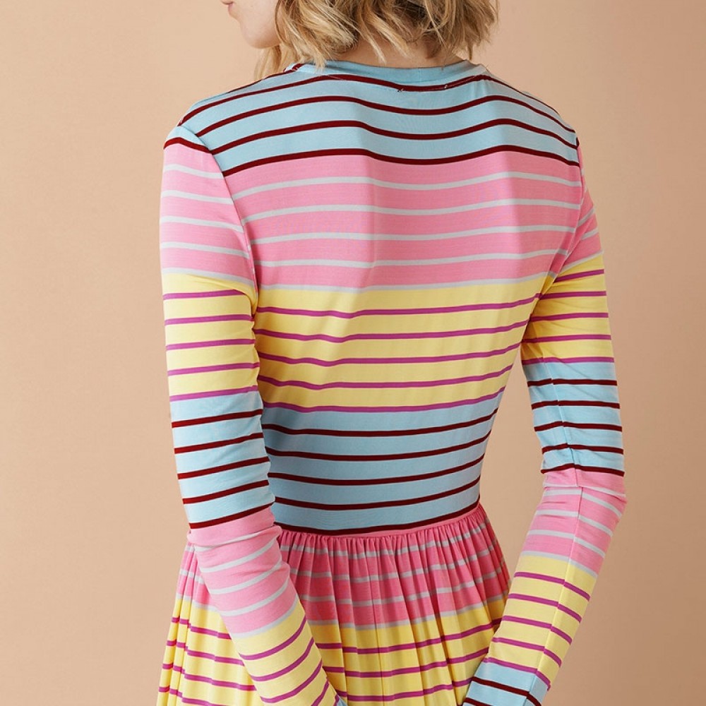 Stine Goya kjole - Joel Light Jersey, Stripes 