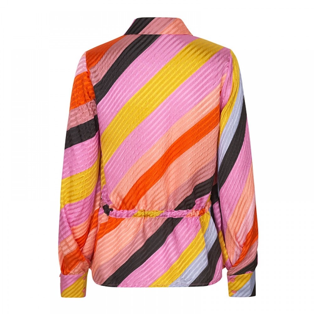 Stine Goya silke skjorte - Faith Parallels Silk, Parallels 