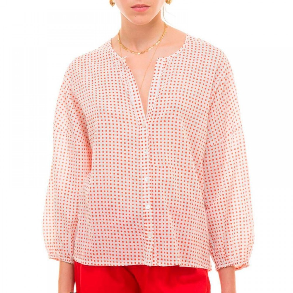 ZEN ETHIC bluse - Top Carla Square, Orange 