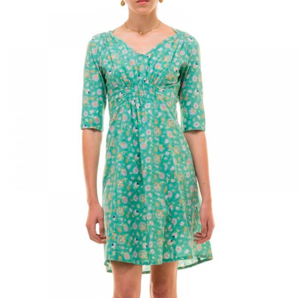 ZEN ETHIC kjole - Robe Lena Dress, Vert