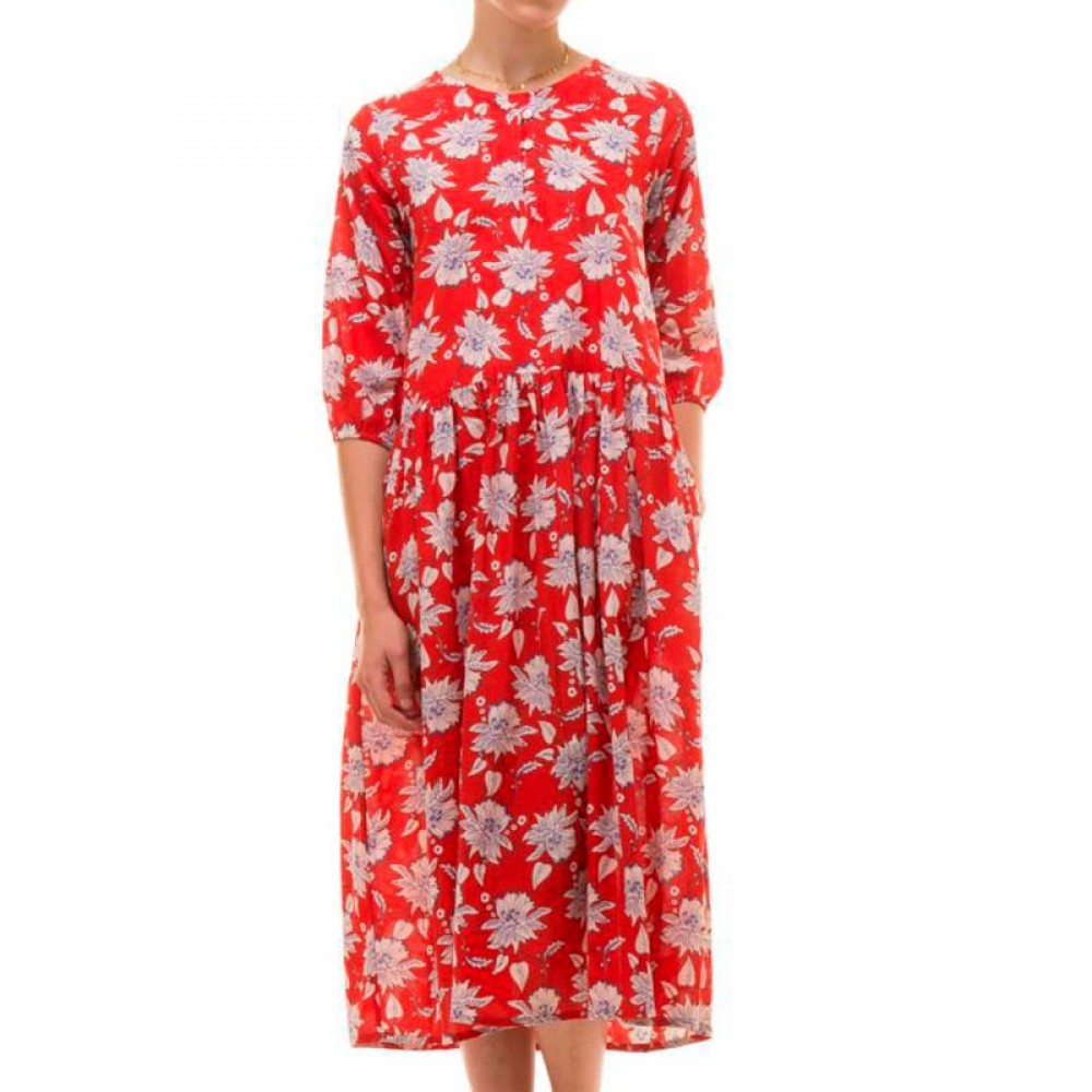 ZEN ETHIC kjole - Robe Agathe Zoe, Rouge