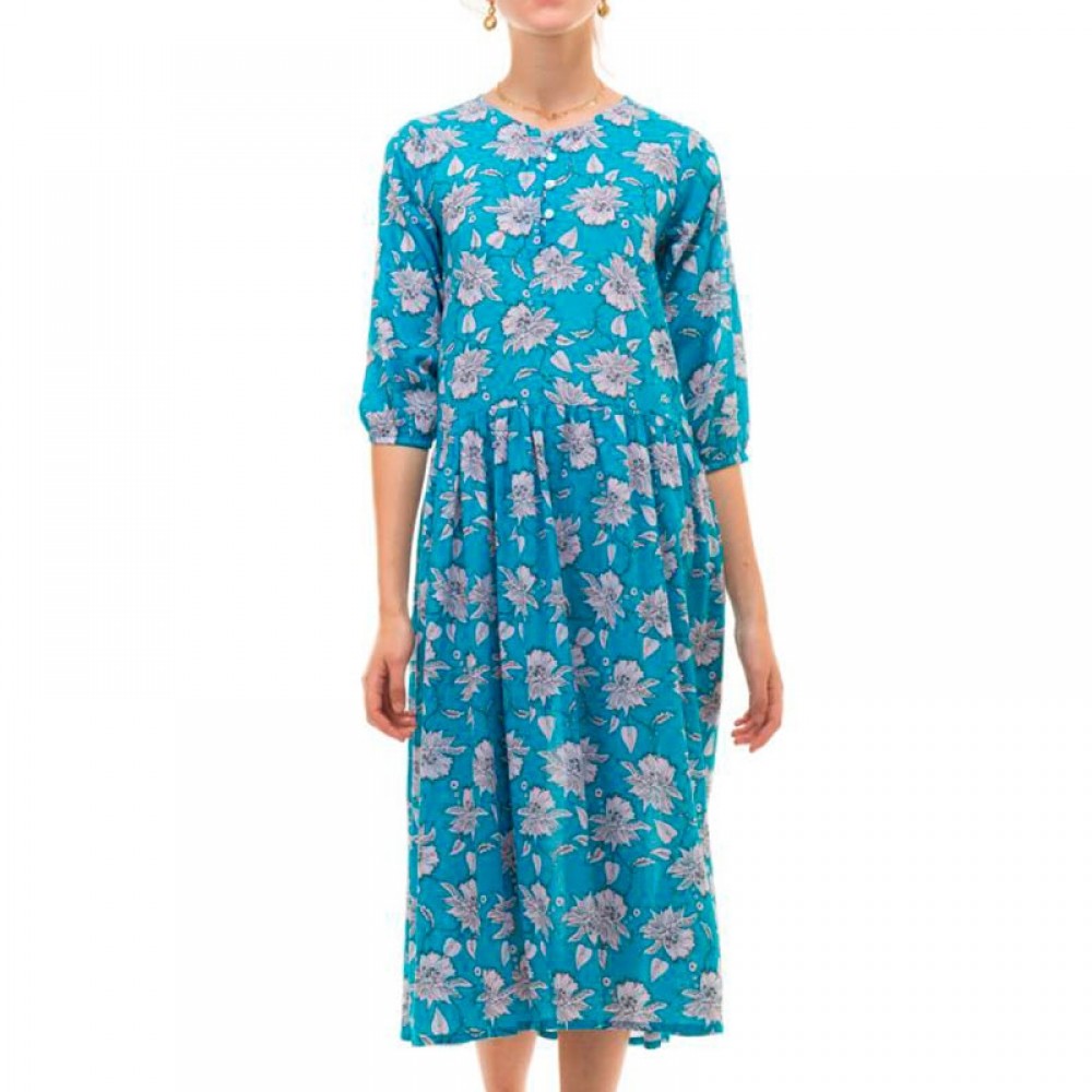 ZEN ETHIC kjole - Robe Agathe Zoe, Turquoise
