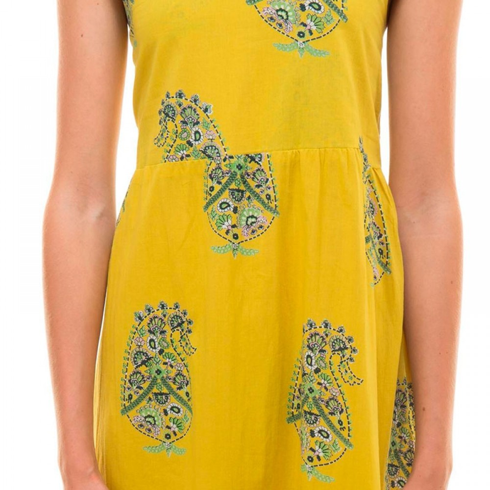 ZEN ETHIC kjole - Robe Camilla Jade, Jaune