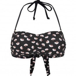 Beck Söndergaard bikini top - Bandeau Lynn, Black