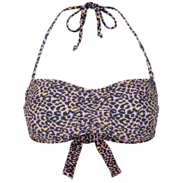 Beck Söndergaard bikini top - Bandeau Leo, Yellow