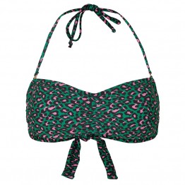 Beck Söndergaard bikini top - Bandeau Leo, Green