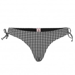 Beck Söndergaard bikini underdel - Check Bikini Bottom, Black 