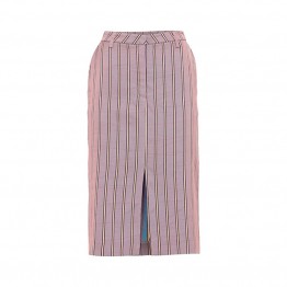 Birgitte Herskind nederdel - Penelope Skirt, Lilac Stripe