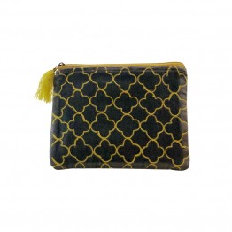 Black Colour pung - AMBER Velvet Medium, Grey