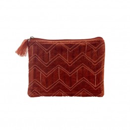 Black Colour pung - AMBER Velvet Medium, Orange