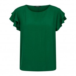 Bruuns Bazaar bluse - Lilli Rachel Top, Dark Forest