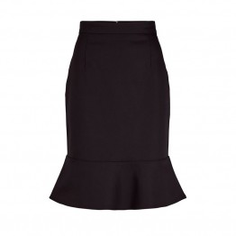 Bruuns Bazaar nederdel - Lynn Hilda Skirt, Black