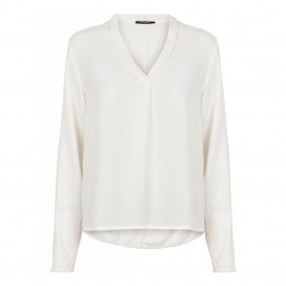 Bruuns Bazaar bluse - Liva Top, Snow White