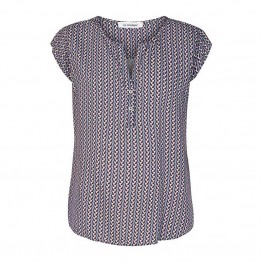 Co'couture bluse - Doobie Amnesia, New Blue