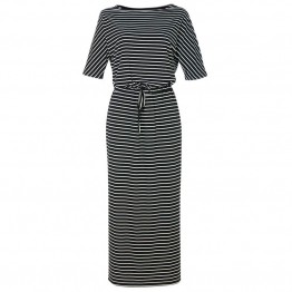 Comfy Copenhagen kjole - Easy Lover, Black Stripe