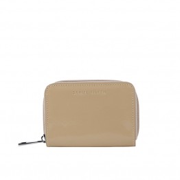 Daniel Silfen pung - Ida Lacquer Wallet, Latte
