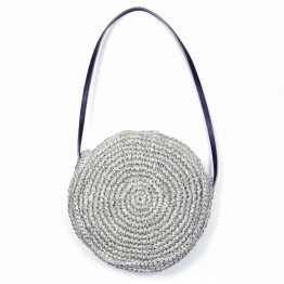 ET-TU taske - Mini Round Bag, Light Grey ET-TU taske - Mini Round Bag, Light Grey