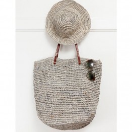 ET-TU taske - Beach Bag, Light Grey ET-TU taske - Beach Bag, Light Grey
