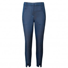 FIVEUNITS bukser - Angelie 450 Split Pants, Navy Blush