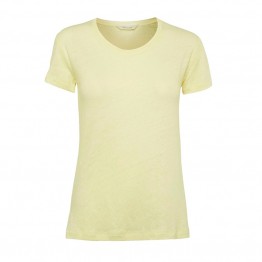 Gai + Lisva bluse - Liv O-neck, Transparant Yellow