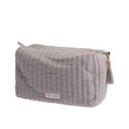 Gai + Lisva toilettaske - Wash Bag Weekend, Silver Scone