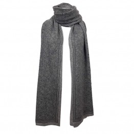 GAUGE & PLY tørklæde - Lucia Long Scarf, Grey