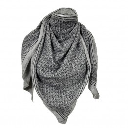 GAUGE & PLY tørklæde - Mari Scarf, Grey