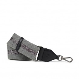 Markberg taskerem - Finley Guitar Strap, Grey Gunmetal Metallic
