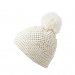 MP Denmark hue - CHUNKY OSLO Beanie w. fur, Creme