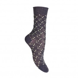 MP Denmark strømper - Ankle Dot, Metal