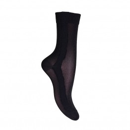 MP Denmark strømper - Ankle Viola, Black 