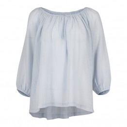Neo Noir bluse - Gitta Shirt, Light Blue 