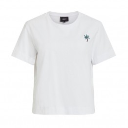 Object bluse - Matilda SS Tee, White Object bluse - Matilda SS Tee, White