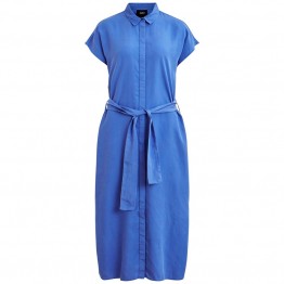 Object kjole - Lonnie SL Dress, Baja Blue Object kjole - Lonnie SL Dress, Baja Blue