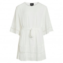 Object kjole - Janette 3/4 Short Dress, Gardenia Object kjole - Janette 3/4 Short Dress, Gardenia