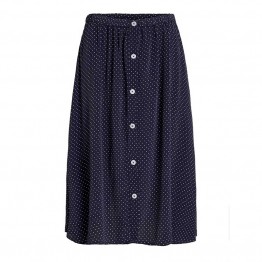 Object nederdel - Lemon Midi Skirt, Sky Captain Object nederdel - Lemon Midi Skirt, Sky Captain