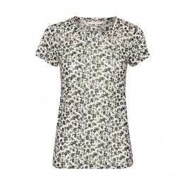 Part Two bluse - Kassim T-shirt, Artwork Dark Blue