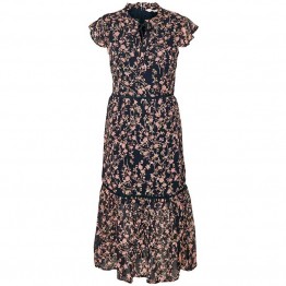 Part Two kjole - Landea Dress, Artwork Dark Blue 