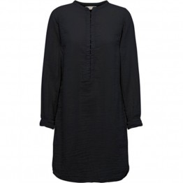 Rabens Saloner kjole - April Double Layer Dress, Caviar Black 