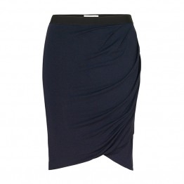 Rosemunde nederdel - Skirt, Blue Flower Lace Print