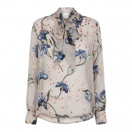 Second Female bluse - Amaryllis Blouse, Brunnera Blue