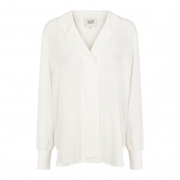 Second Female skjortebluse - Aman Blouse, White